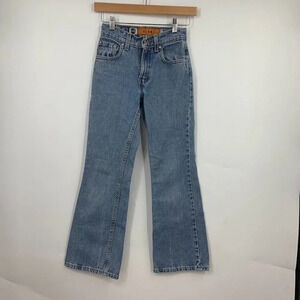 Levi's Girls Silver Tab Vintage Flare‎ 100% Cotton Classic Jeans Size 10